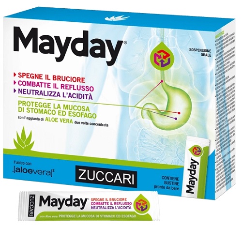 MAYDAY SOSPENSIONE PER USO ORALE ALLA MENTA 24 BUSTINE 10 ML - Farmaunclick.it