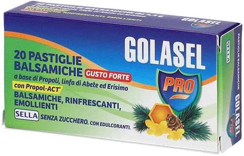 GOLASEL PRO 20 PASTIGLIE BALSAMICHE FORTI - Farmaunclick.it
