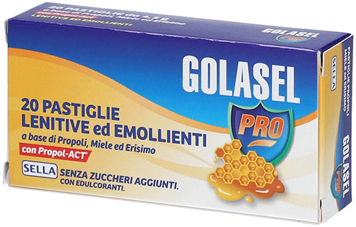 GOLASEL PRO 20 PASTIGLIE MIELE - Farmaunclick.it