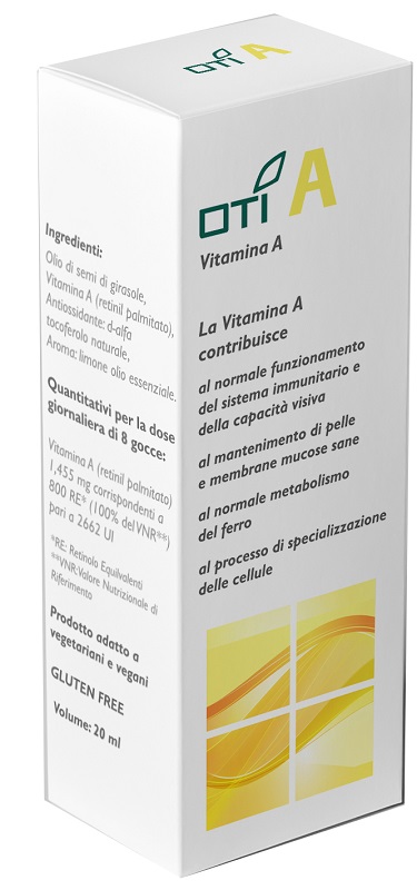 OTI A VITAMINA A GOCCE 20ML - Farmaunclick.it