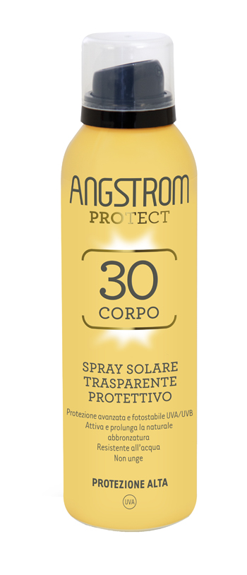 ANGSTROM PROTECT 30 CORPO SPRAY SOLARE TRASPARENTE 150 ML - Farmaunclick.it