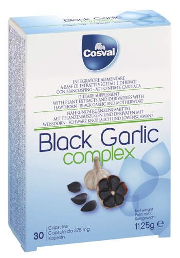 BLACK GARLIC COMPLEX 30 CAPSULE - Farmaunclick.it