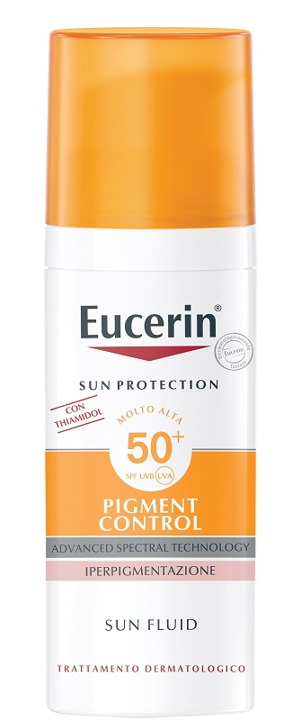 EUCERIN SUN FLUIDO ANTIPIGMENT SPF 50+ 50 ML - Farmaunclick.it