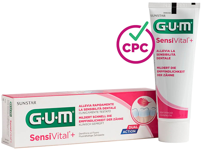 GUM SENSIVITAL + DENTIFRICIO 75 ML - Farmaunclick.it