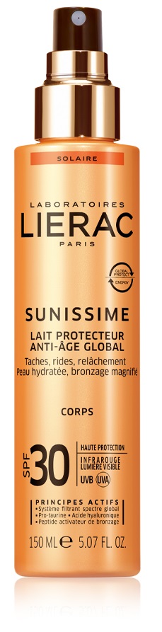 LIERAC SUNISSIME LATTE CORPO SPF30 150 ML - Farmaunclick.it