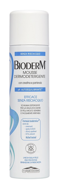 BIODERM MOUSSE DERMODETERGENTE 400 ML - Farmaunclick.it