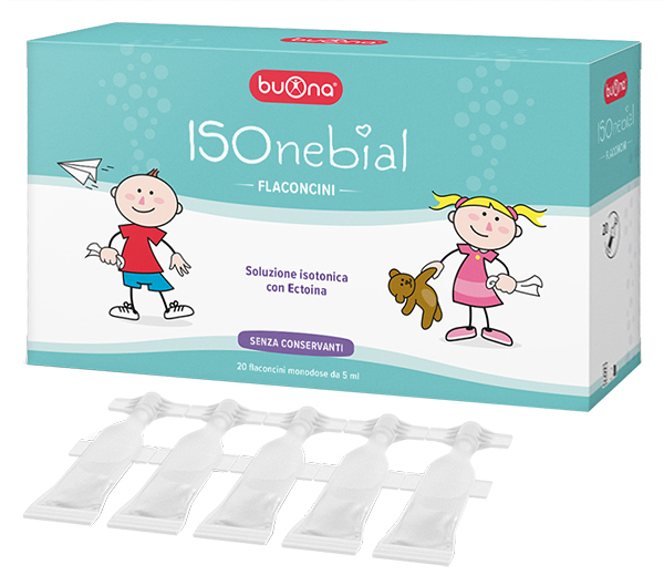 ISONEBIAL FLACONCINI SOLUZIONE ISOTONICA 0,9% CON AGGIUNTA DI ECTOINA 20X5 ML - Farmaunclick.it