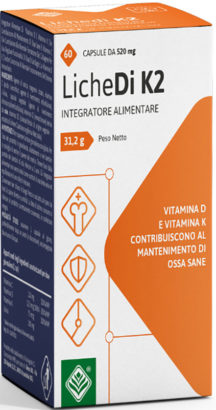 LICHEDI K2 60 CAPSULE - Farmaunclick.it