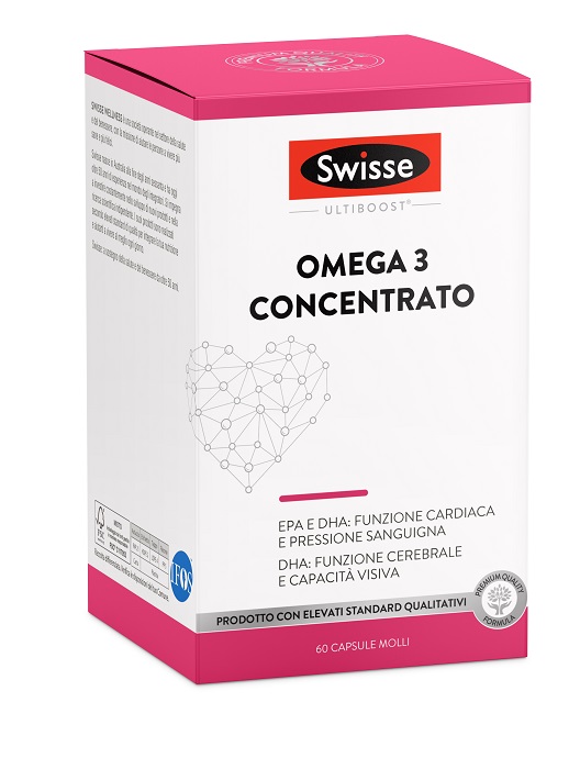 SWISSE OMEGA 3 CONCENTRATO 60 CAPSULE - Farmaunclick.it