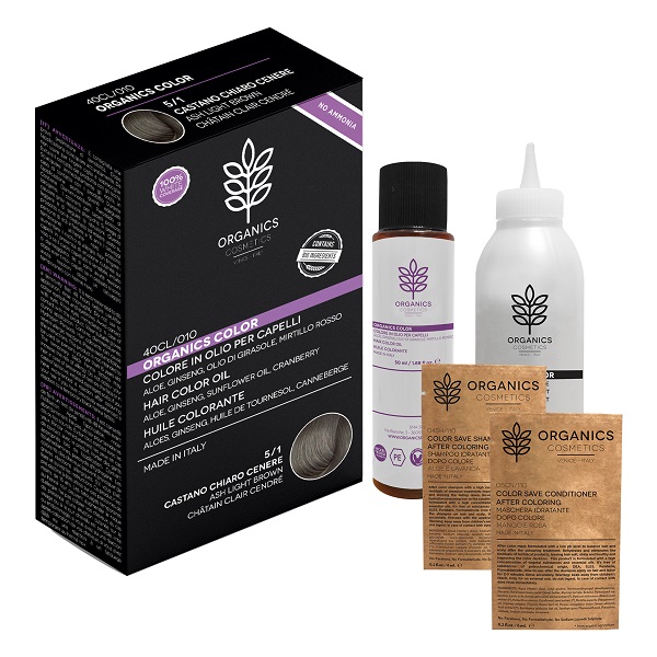 ORGANICS PHARM ORGANICS COLOR 5/1 CASTANO CHIARO CENERE - Farmaunclick.it