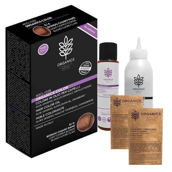 ORGANICS PHARM ORGANICS COLOR 8/4 BIONDO CHIARO RAME - Farmaunclick.it