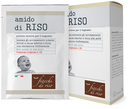 FIOCCHI DI RISO AMIDO DI RISO POLVERE LENITIVO 100 G - Farmaunclick.it