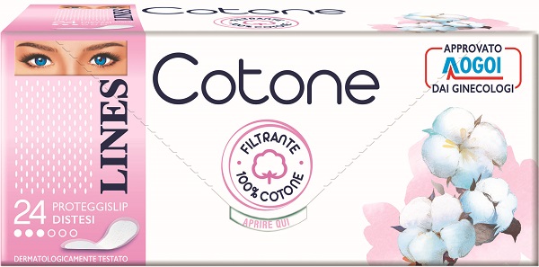 LINES COTONE PROTEGGISLIP DISTESI 24 PEZZI - Farmaunclick.it