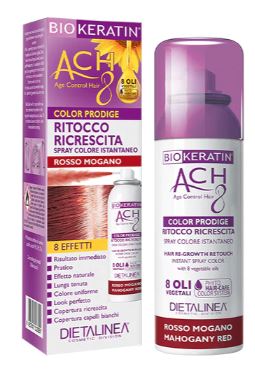 BIOKERATIN ACH8 PRODIGE RITOCCO RICRESCITA ROSSO MOGANO 75 ML DIETALINEA - Farmaunclick.it
