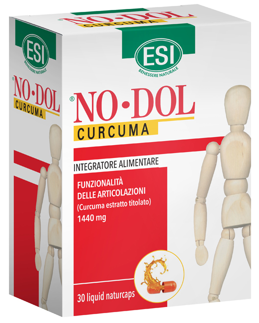 ESI NO DOL CURCUMA 30 NATURCAPS LIQUID - Farmaunclick.it