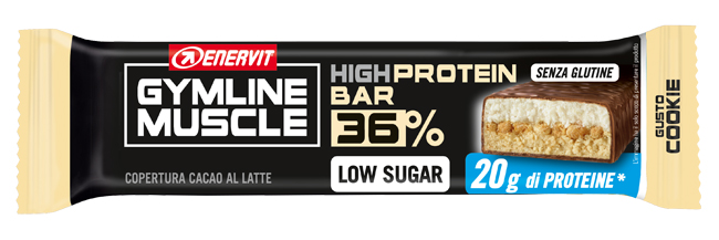 GYMLINE 20 G PROTEINBAR COOKIE 55 G - Farmaunclick.it