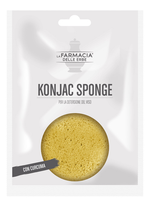 FDE KONJAC SPONGE CURCUMA 1 PEZZO - Farmaunclick.it