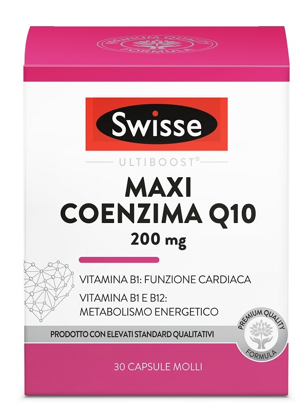 SWISSE MAXI COENZIMA Q10 200 MG 30 CAPSULE - Farmaunclick.it