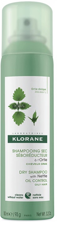 KLORANE SHAMPOO SECCO SEBORIDUTTORE ALL'ORTICA 150 ML - Farmaunclick.it
