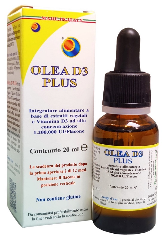 OLEA D3 PLUS GOCCE 20 ML - Farmaunclick.it