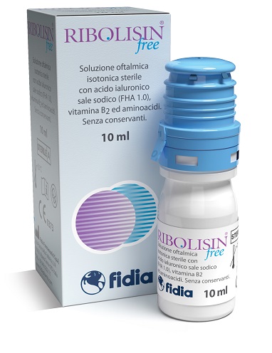 COLLIRIO SOLUZIONE OFTALMICA RIBOLISIN FREE 10 ML - Farmaunclick.it