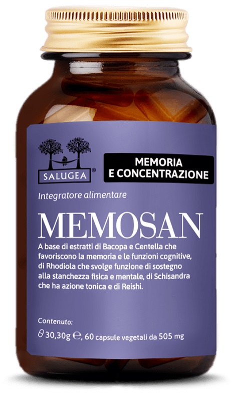 SALUGEA MEMOSAN 60 CAPSULE - Farmaunclick.it