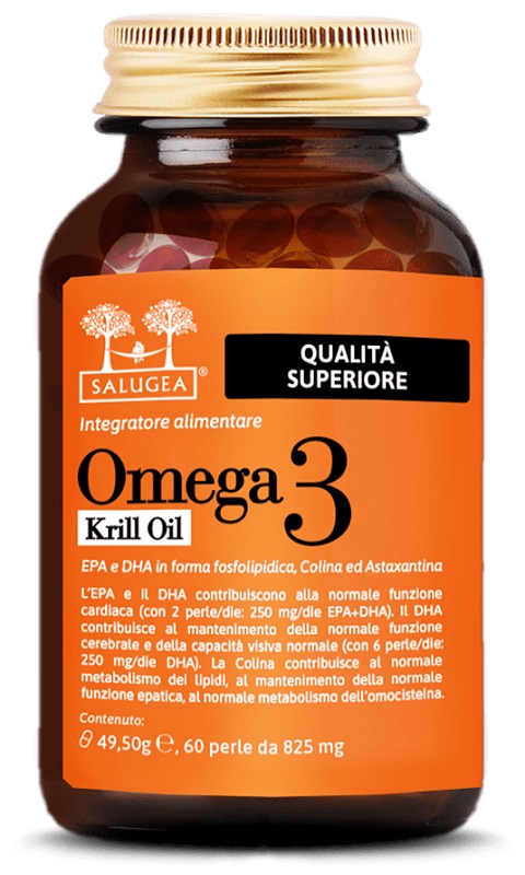 SALUGEA OMEGA 3 KRILL OIL 60 PERLE - Farmaunclick.it
