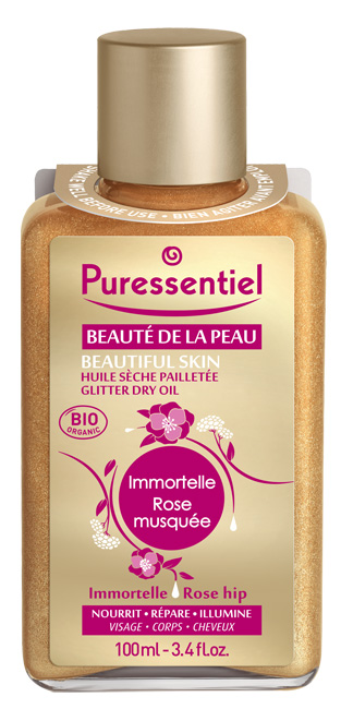 PURESSENTIEL OLIO SCINTILLANTE BIO 100 ML - Farmaunclick.it