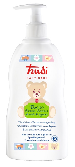 TRUDI BABY CARE BAGNO CORPO/CAPELLI 500 ML - Farmaunclick.it