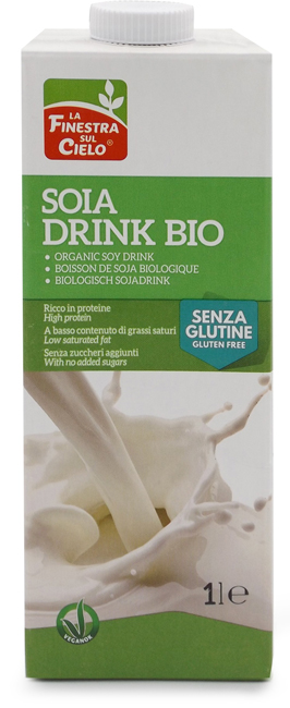 BEVANDA SOIA DRINK SENZA GLUTINE BIO 1 LITRO - Farmaunclick.it
