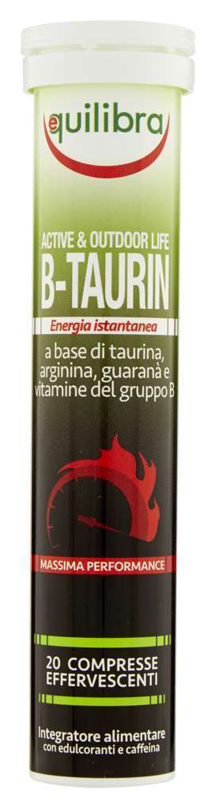 B TAURIN 20 COMPRESSE EFFERVESCENTI - Farmaunclick.it