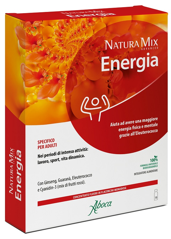 NATURA MIX ADVANCED ENERGIA 10 FLACONCINI 150 G - Farmaunclick.it