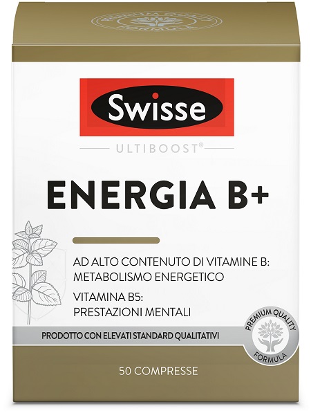 SWISSE ENERGIA B+ 50 COMPRESSE - Farmaunclick.it