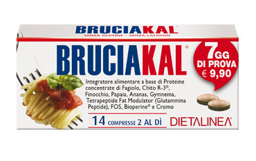 BRUCIAKAL 7 DAYS 14 COMPRESSE DIETALINEA - Farmaunclick.it