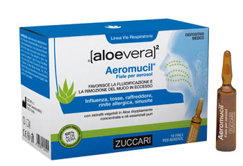 ALOEVERA2 AEROMUCIL 10 FIALE 5 ML - Farmaunclick.it