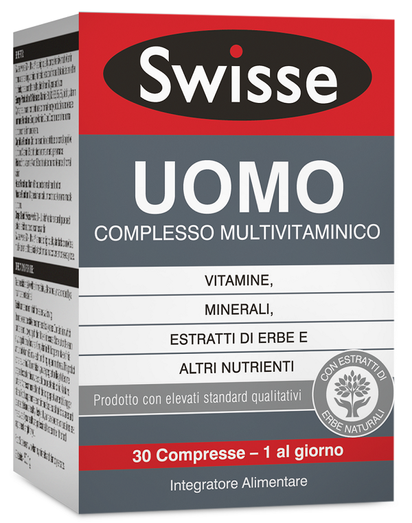 SWISSE MULTIVITAMINICO UOMO 30 COMPRESSE - Farmaunclick.it