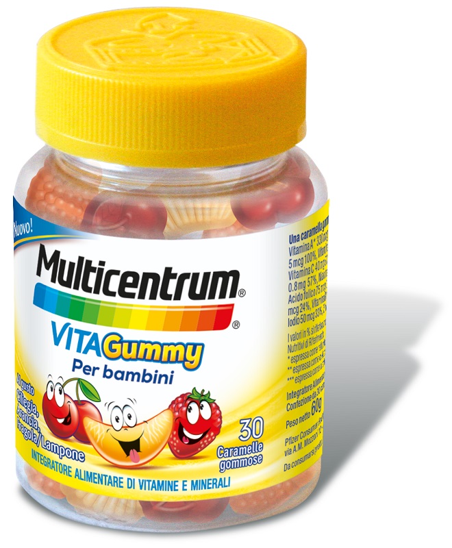 MULTICENTRUM VITAGUMMY 30 CARAMELLE GOMMOSE - Farmaunclick.it