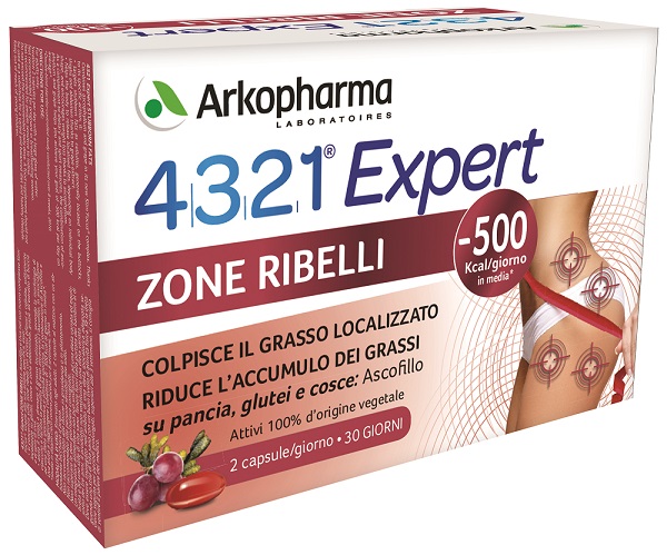 4321 SLIM ZONE RIBELLI 60 CAPSULE - Farmaunclick.it