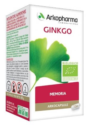 ARKO CAPSULE GINKGO BIO 45 CAPSULE - Farmaunclick.it