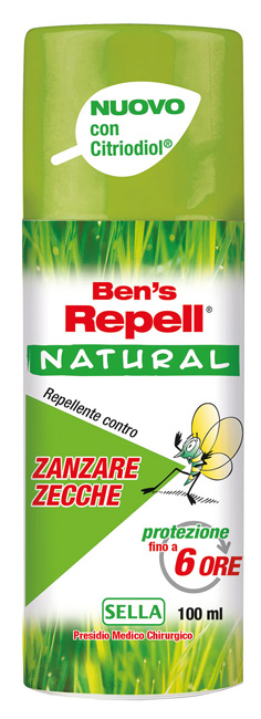 BENS REPELL NATURAL 100 ML - Farmaunclick.it