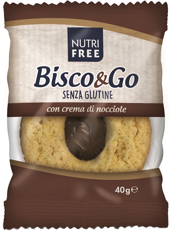 NUTRIFREE BISCO&GO CREMA DI NOCCIOLE 40 G - Farmaunclick.it