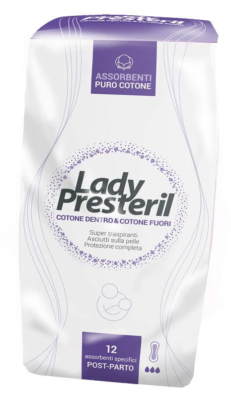 LADY PRESTERIL POSTPARTO 12 PEZZI - Farmaunclick.it