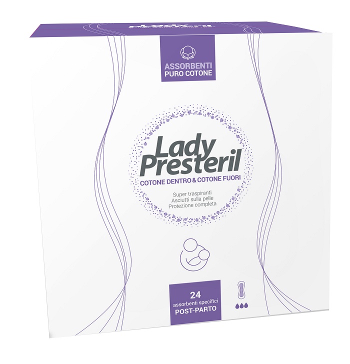 LADY PRESTERIL POSTPARTO 24 PEZZI - Farmaunclick.it