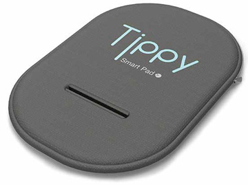 TIPPY CUSCINO BLUETOOTH PER AUTO GRIGIO MAGNESIO - Farmaunclick.it