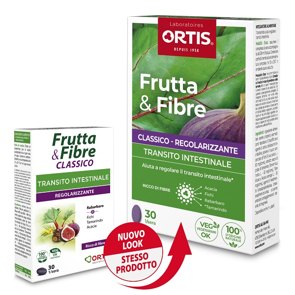 FRUTTA & FIBRE CLASSICO 30 COMPRESSE - Farmaunclick.it