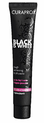 CURAPROX BLACK IS WHITE DENTIFRICIO RINFRESCANTE 90 ML - Farmaunclick.it