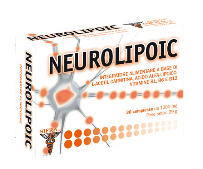 NEUROLIPOIC 30 COMPRESSE - Farmaunclick.it