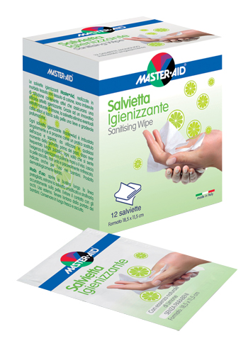 SALVIETTA IGIENIZZANTE 12 PEZZI - Farmaunclick.it