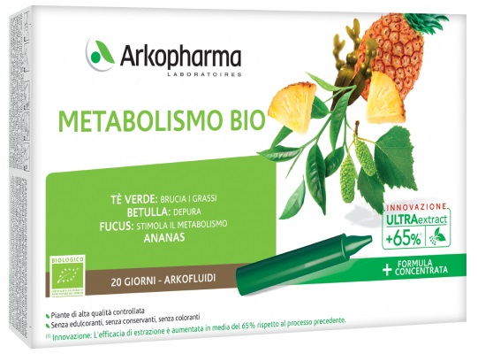 ARKOFLUIDI ULTRA SUONI METABOLISMO BIO 20 FIALE - Farmaunclick.it