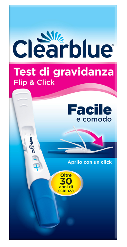 TEST DI GRAVIDANZA CLEARBLUE FLIP & CLICK - Farmaunclick.it